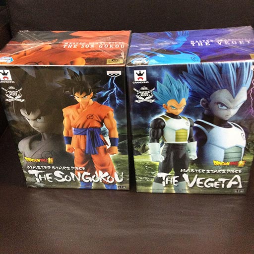 ドラゴンボール超 MASTER STARS PIECE 孫悟空 ベジータ